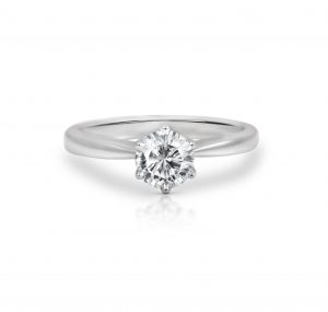 Diamond Six Claw Solitaire Ring | B22284