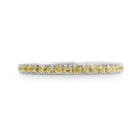 Yellow Diamond Set Ring