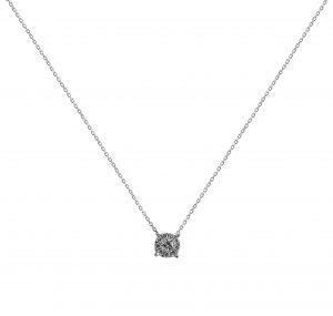 cluster diamond pendant