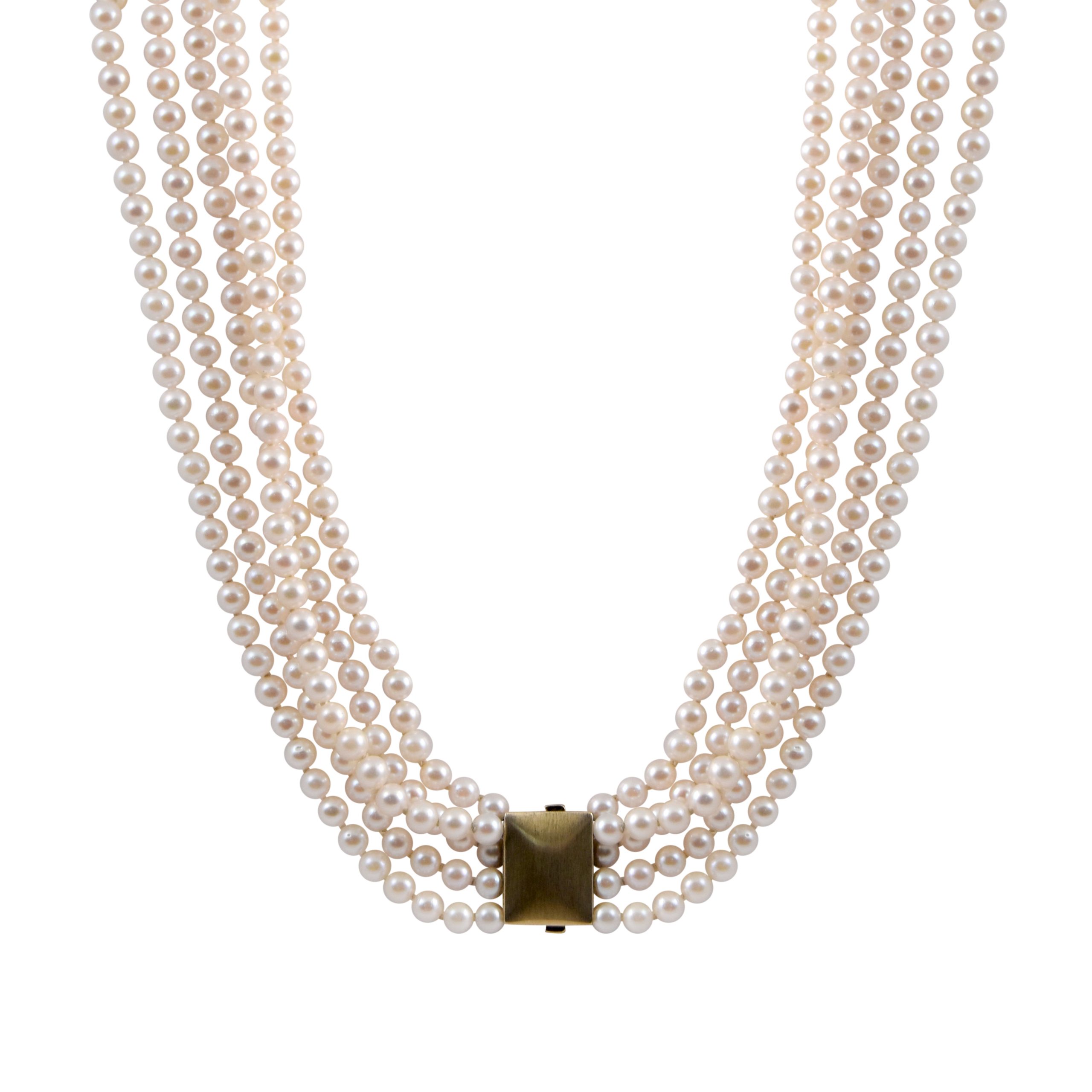 Dillard's Pearls and Chains Long Multi-Strand Necklace | Dillard's