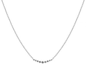 East-West diamond necklace