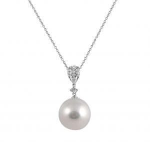Autore South Sea Pearl Pendant with diamonds