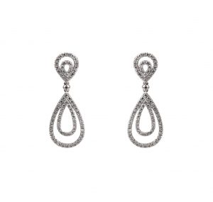 Diamond dress earrings