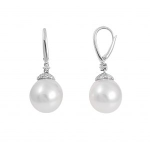 South sea pearl drop earrings