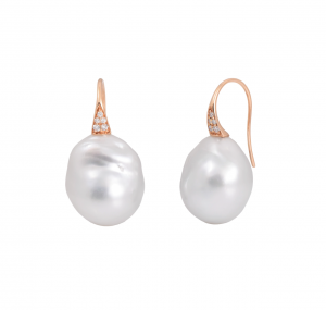 baroque autore pearl earrings