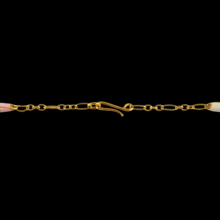 Antique Enamel Chain Necklace