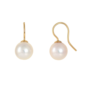 freshwater pearl fine hook earrings