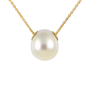 South Sea Pearl slide through necklace